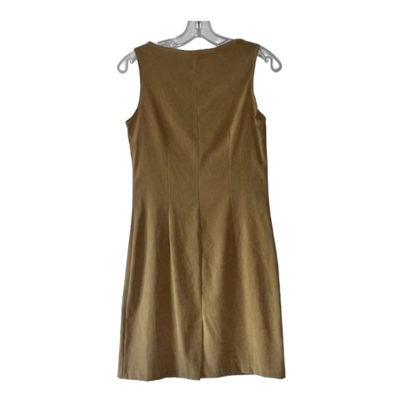 Tan Late 90s / y2k Mini Dress - Picture 2 of 8